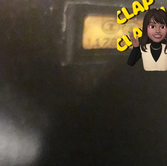 AUTHENTIC lucky charm CHANEL long bifold wallet w/authentication hologram - Picture 4 of 7